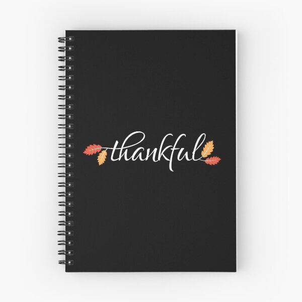 Item preview, Thankful Autumn Leaves – Thanksgiving Fall Script Lettering Design designed and sold by VivaJoy.