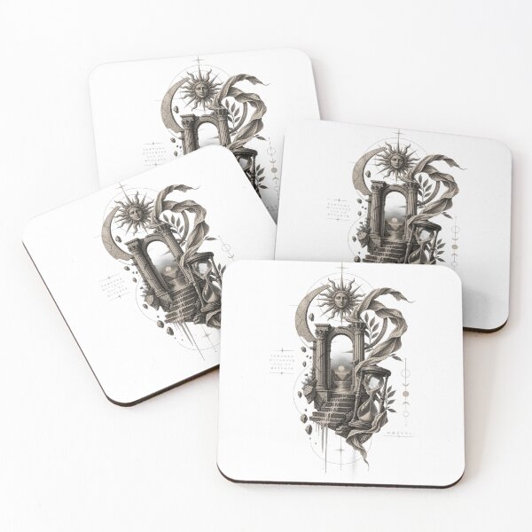 Item preview, Tempora Mutantur — Ancient Rome Time & Ruins Dark Classical Art designed and sold by anitant.