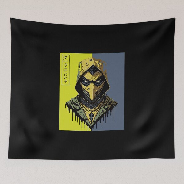 Item preview, Asesino enmascarado amarillo designed and sold by edafox.