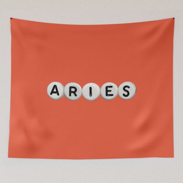 Item preview, Aries Astrology Zodiac Sign Beads designed and sold by The Turquoise Brush.