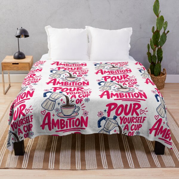 Item preview, Pour Yourself a Cup of Ambition Coffee Graphic designed and sold by OddPopARt.
