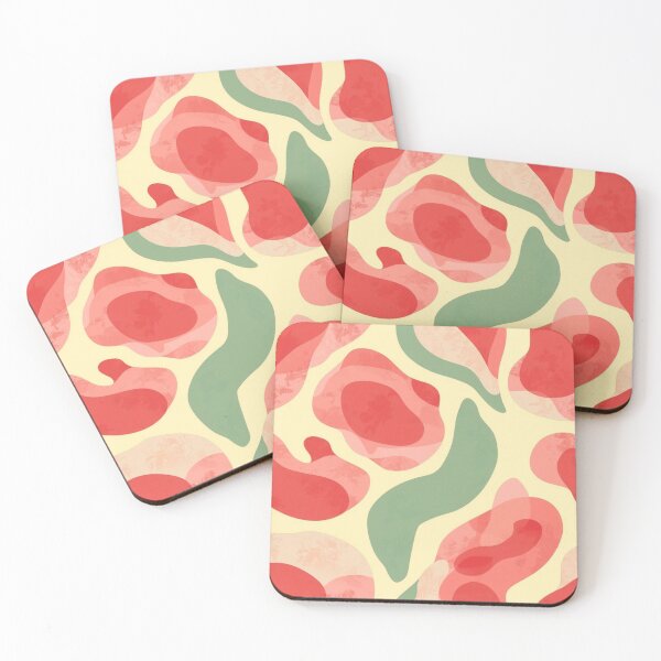 Item preview, Organic Flow — Coral & Sage Abstract designed and sold by DuliDoodles.