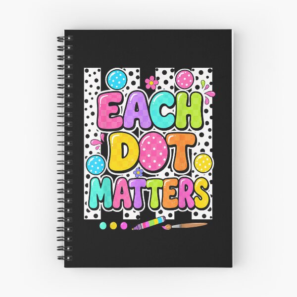 Item preview, Each Dot Matters Fun Colorful Design designed and sold by OddPopARt.
