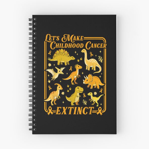 Item preview, Make Childhood Cancer Extinct Dinosaur Support designed and sold by OddPopARt.