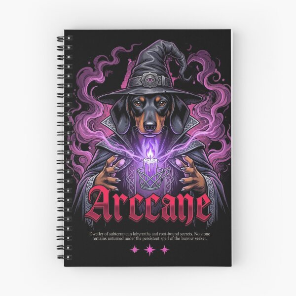 Item preview, Dachshund Arcane Wizard Weiner Dog Gothic Streetwear designed and sold by Ada’s Mystic Atelier .