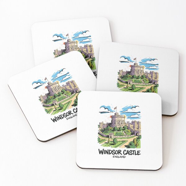Item preview, Windsor Castle England Royal Art Print designed and sold by Merch by Das Design Studio.
