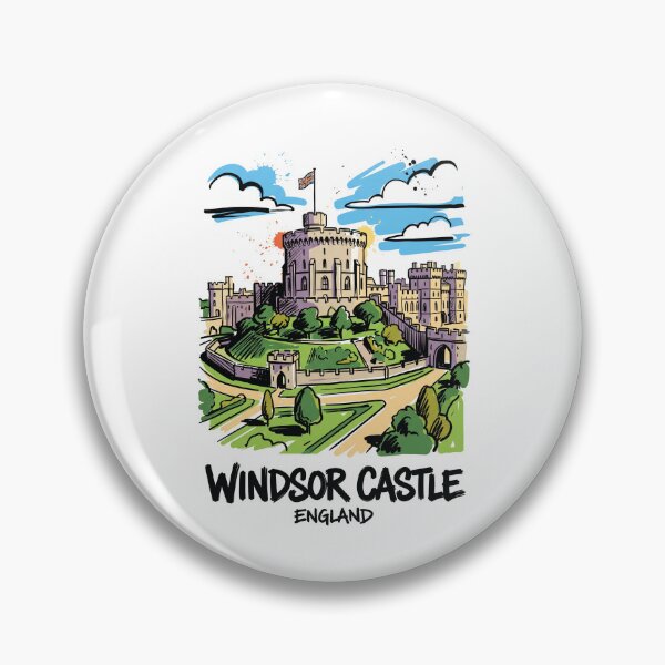 Item preview, Windsor Castle England Royal Art Print designed and sold by Merch by Das Design Studio.
