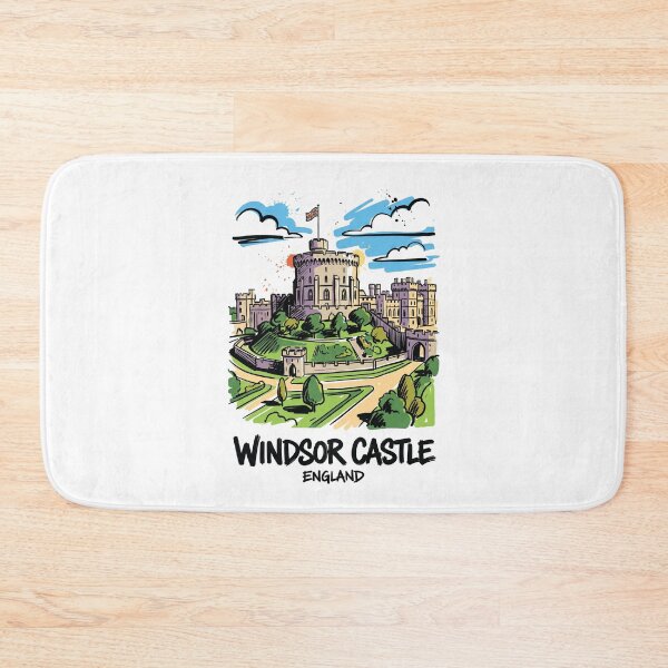 Item preview, Windsor Castle England Royal Art Print designed and sold by Merch by Das Design Studio.