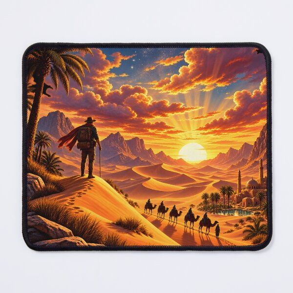 Item preview, Desert Explorer Adventure | Vintage Expedition T-Shirt designed and sold by VaultVibes.