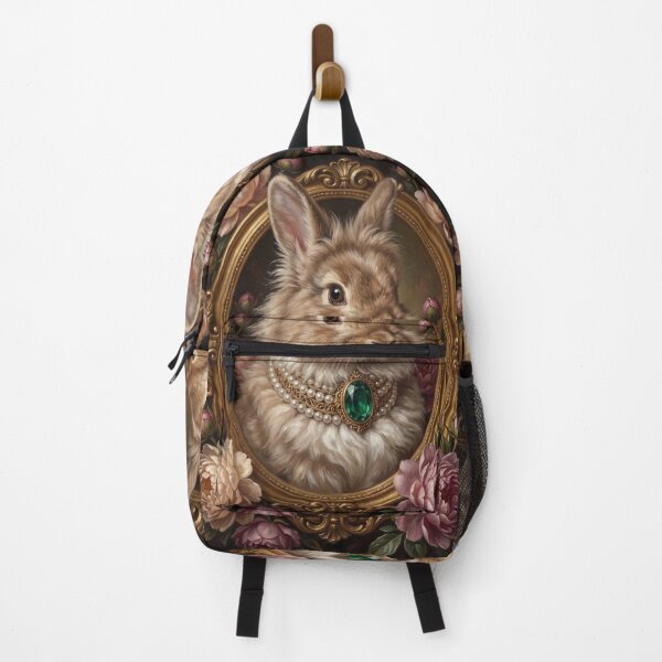 Item preview, Royal Bunny Emerald Peony Frame designed and sold by Real Beast Art.