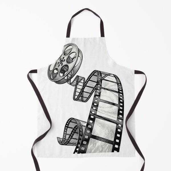 Item preview, Vintage Film Reel - Engraving Style Cinema Illustration designed and sold by VeroCura.