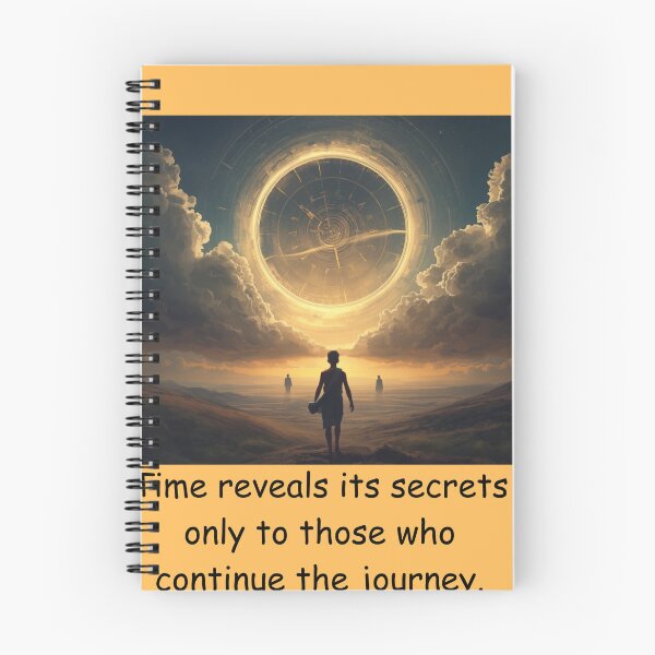 Item preview, Time Reveals Its Secrets | Inspirational Journey Quote designed and sold by TimelessTalks9.