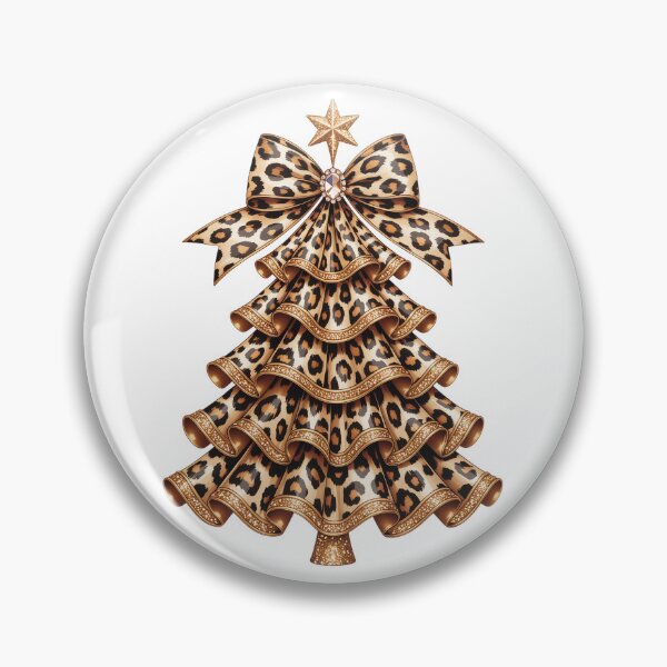 Item preview, Leopard Print Christmas Tree designed and sold by jkrphoto.
