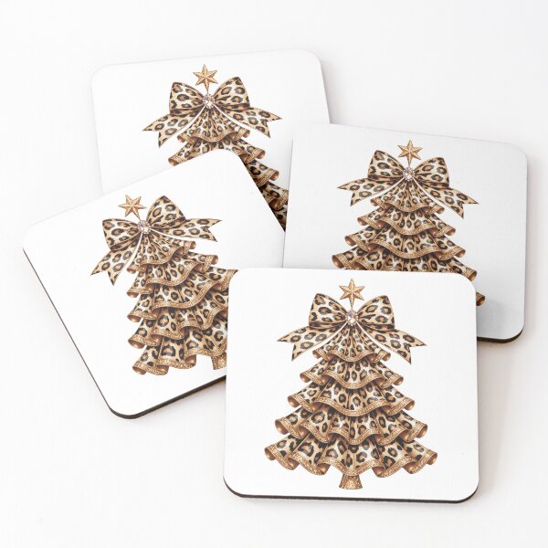Item preview, Leopard Print Christmas Tree designed and sold by jkrphoto.