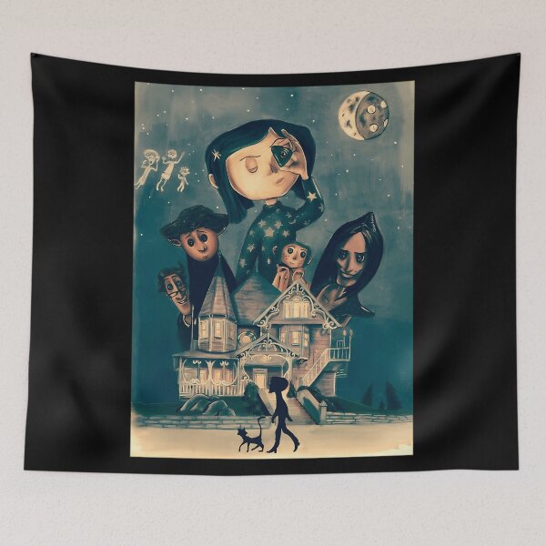 Item preview, Vintage Coraline Film Movies Halloween designed and sold by RiosRickets.