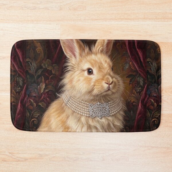 Item preview, Royal Golden Bunny Pearl Choker designed and sold by Real Beast Art.