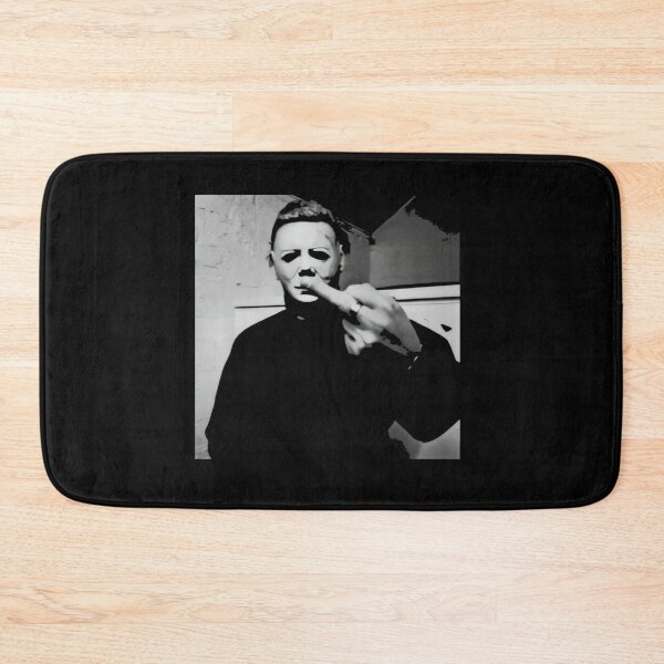 Item preview, Michael Myers flashing the middle finger designed and sold by Nightingale47.