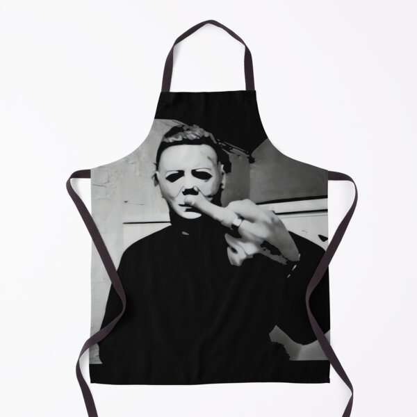 Item preview, Michael Myers flashing the middle finger designed and sold by Nightingale47.