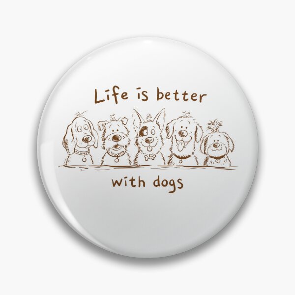 Artikelvorschau, Life is Better with Dogs Hunde Team entworfen und verkauft von modartis.