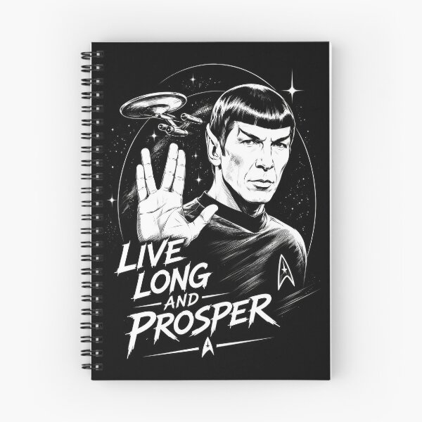 Item preview, Copy of Live Long and Prosper – Spock Vulcan Salute Retro Comic Art 2 designed and sold by Kate1art.