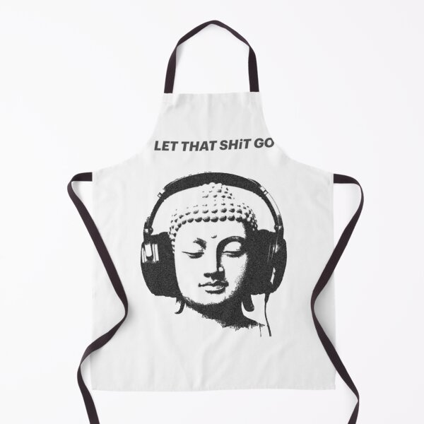 Item preview, Zen Buddha Headphones Meditation Vibes designed and sold by LineArtForYou.