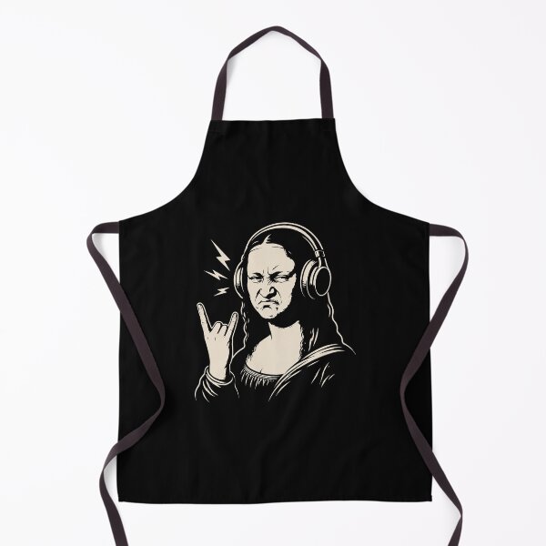 Item preview, Mona Lisa Bass Face Funny Music Lovers DJs Producers designed and sold by Kladhadredo.