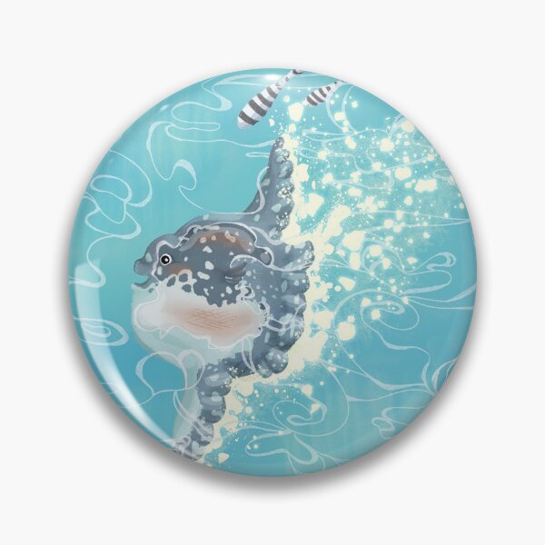 Item preview, mola mola designed and sold by palomapintaart.