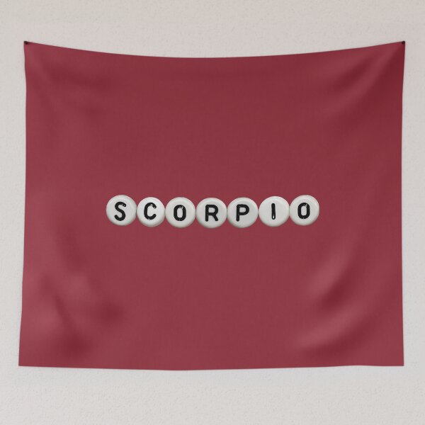 Item preview, Scorpio Astrology Zodiac Sign Beads designed and sold by The Turquoise Brush.
