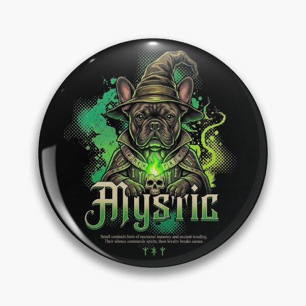 Item preview, French Bulldog Mystic Sorcerer Frenchie Gothic Streetwear designed and sold by Ada’s Mystic Atelier .