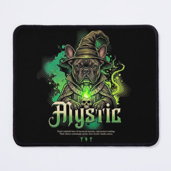 Item preview, French Bulldog Mystic Sorcerer Frenchie Gothic Streetwear designed and sold by Ada’s Mystic Atelier .