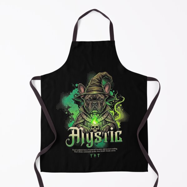 Item preview, French Bulldog Mystic Sorcerer Frenchie Gothic Streetwear designed and sold by Ada’s Mystic Atelier .