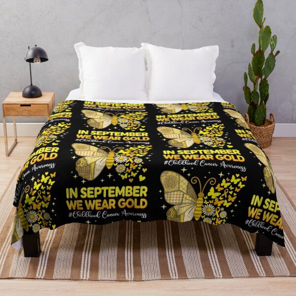 Item preview, In September We Wear Gold Awareness designed and sold by OddPopARt.