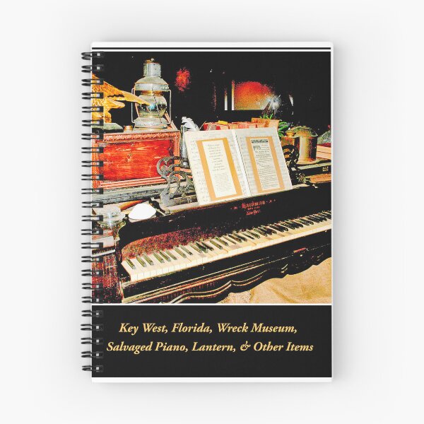 Item preview, Key West, Florida, Wreck Museum, Salvaged Piano, Lantern, et al designed and sold by AMacGPhilly.