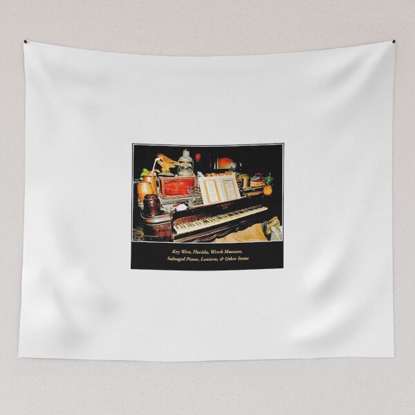 Item preview, Key West, Florida, Wreck Museum, Salvaged Piano, Lantern, et al designed and sold by AMacGPhilly.