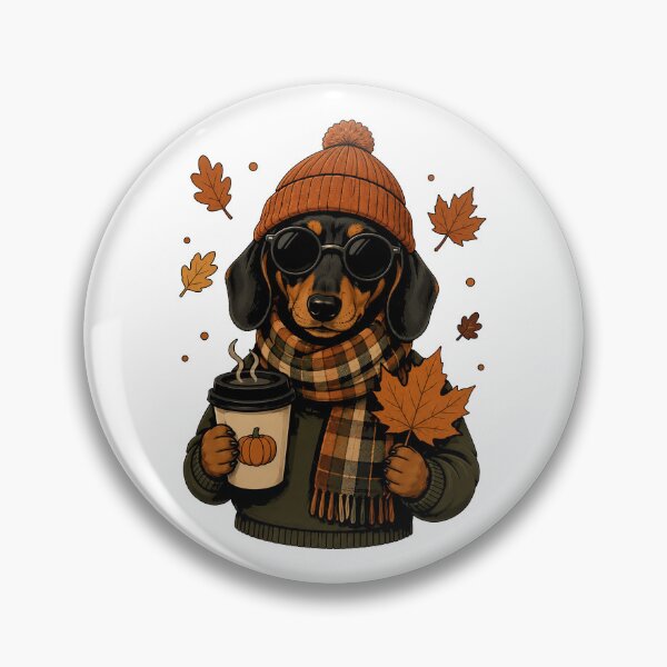 Item preview, Dachshund Fall Pumpkin Spice Autumn Dog Lover designed and sold by Kladhadredo.