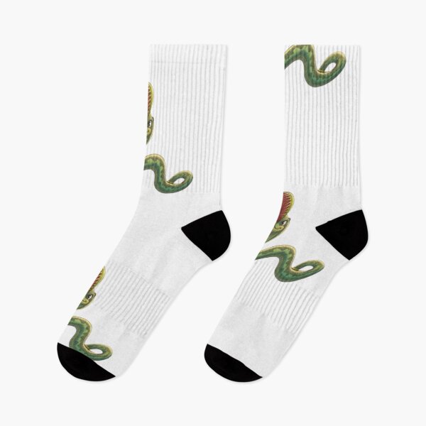 Item preview, Confused Snake with Venus Flytrap Funny Botanical Parody designed and sold by AfresStudio.