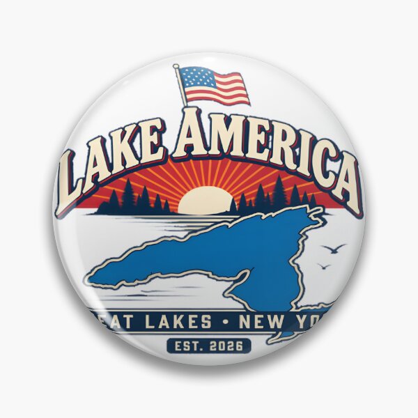 Item preview, Lake America Scenic Landscape Nature Art | ⭐⭐⭐⭐⭐ Best Seller designed and sold by HMshopful.