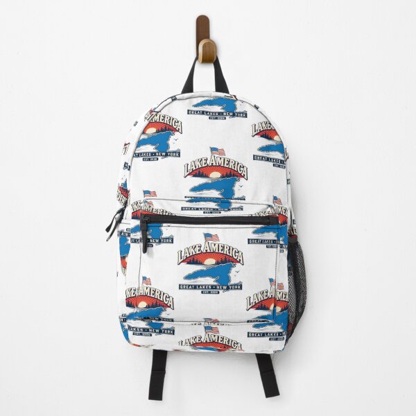 Item preview, Lake America Scenic Landscape Nature Art | ⭐⭐⭐⭐⭐ Best Seller designed and sold by HMshopful.