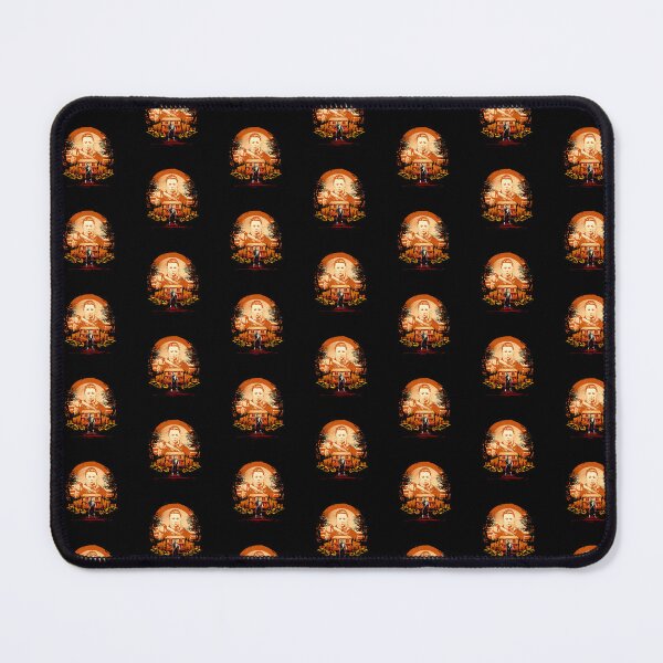 Item preview, orange autumnal composition featuring the Myers house designed and sold by Nightingale47.
