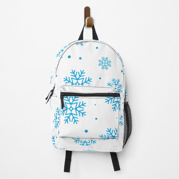 Item preview, Blue Snowflake Pattern – Winter Christmas Snow Design designed and sold by DreamPixelPrint.