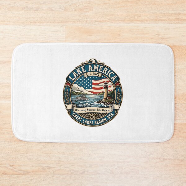 Item preview, Lake America Previously Known As Lake Ontario Funny Great Lakes Humorous Map Design | Perfect Gift For You And Friends designed and sold by HMshopful.