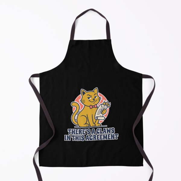 Item preview, There's a Claws in This Agreement - Funny Cat Pun Lawyer Quote designed and sold by Cust-tshirts.