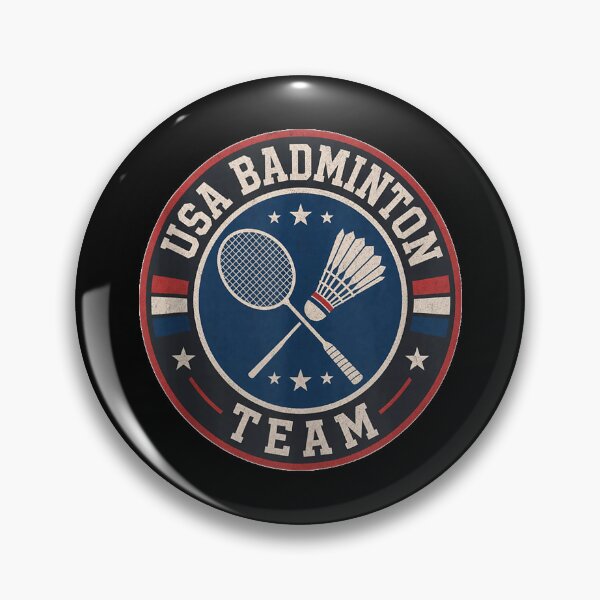 Item preview, USA Badminton Team Racket Shuttlecock Player designed and sold by PhocoNibict.