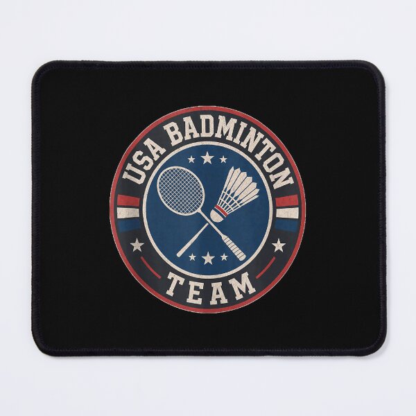 Item preview, USA Badminton Team Racket Shuttlecock Player designed and sold by PhocoNibict.