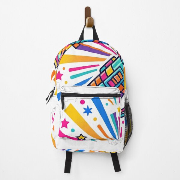 Item preview, Colorful Flashlight Sticker | Pop Art Torch Sticker | Vibrant Vinyl Decal designed and sold by RoyArt0.