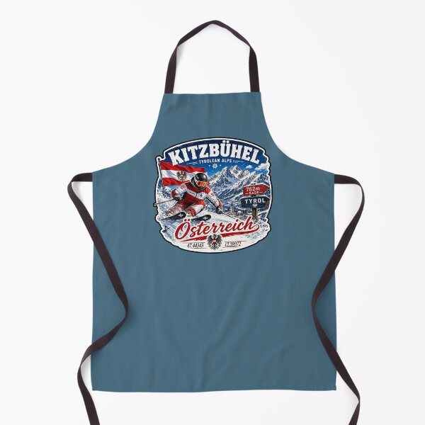 Artikelvorschau, Kitzbühel Österreich Tirol Ski Aufkleber T-Shirt 04 entworfen und verkauft von OuterShellUK.