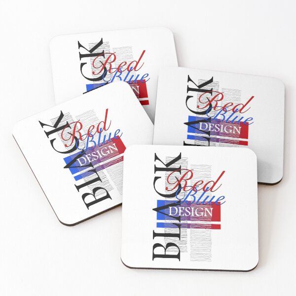 Item preview, Black-Red-Blue Design designed and sold by ajkbilder.