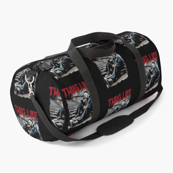 Item preview, Michael sitting on stairs with the text "THUG LIFE" designed and sold by Nightingale47.