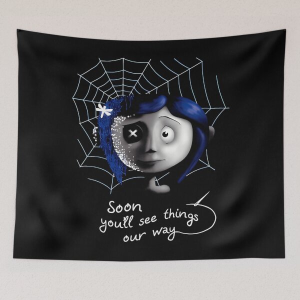 Item preview, Vintage Movies Film Halloween Coraline designed and sold by RiosRickets.