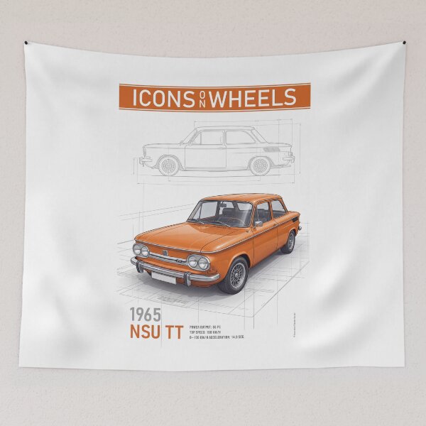 Item preview, NSU TT designed and sold by Theodor Decker.